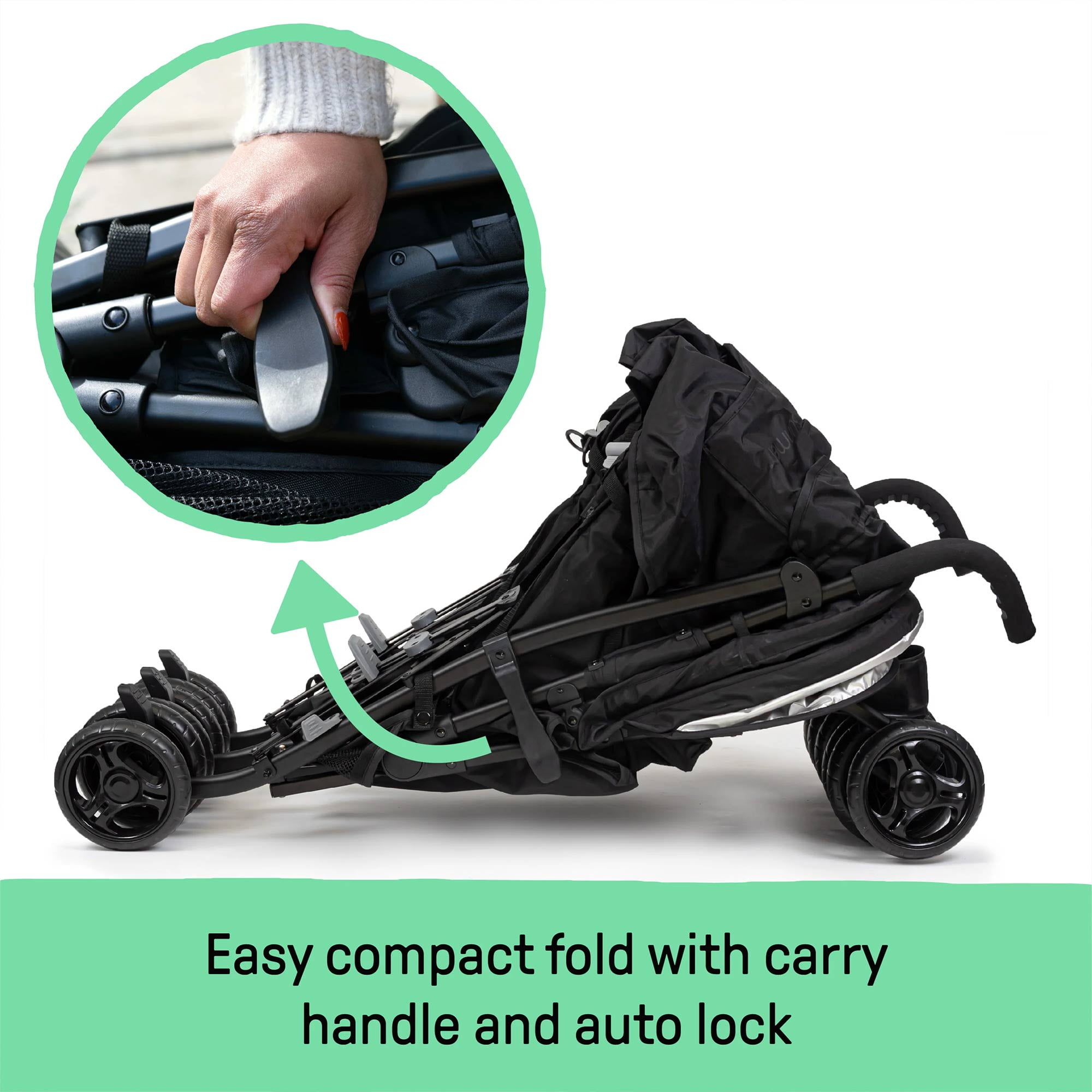 Summer™ by Ingenuity™ 3Dlite™ Double Convenience Stroller - Image 7