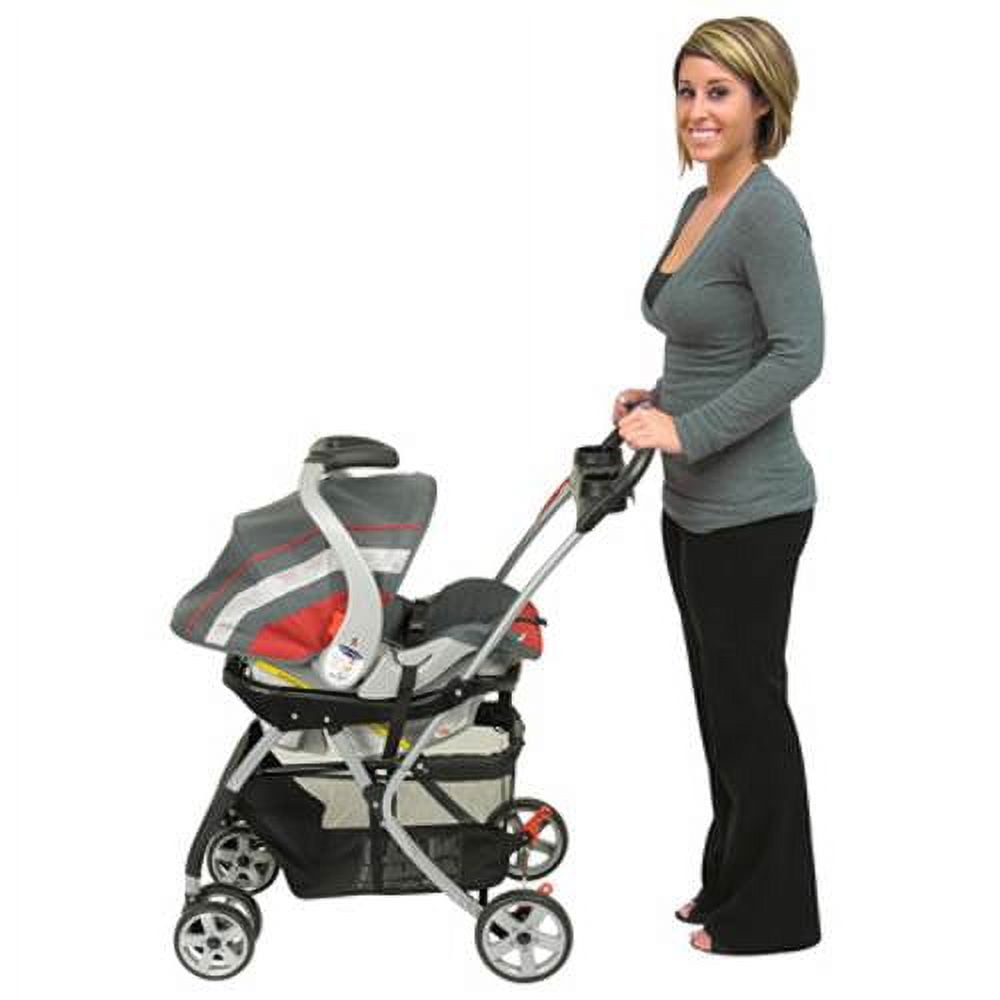 Baby Trend Snap-N-Go Universal Single Car Seat Carrier Stroller, Black - Image 3