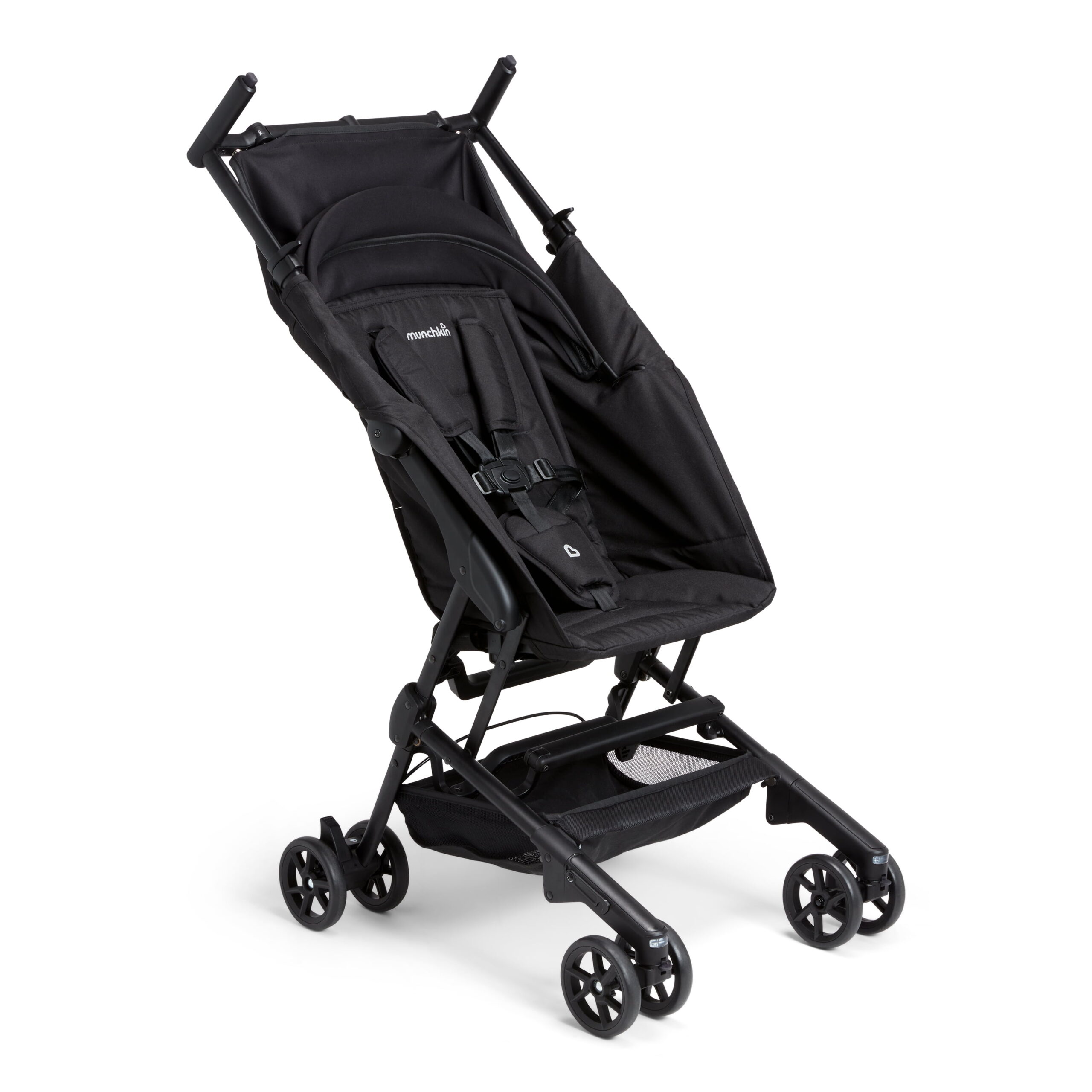Munchkin Night Owl™ Folding Ultra Compact Travel Baby & Toddler Stroller with Lights, Black, Unisex - Image 7