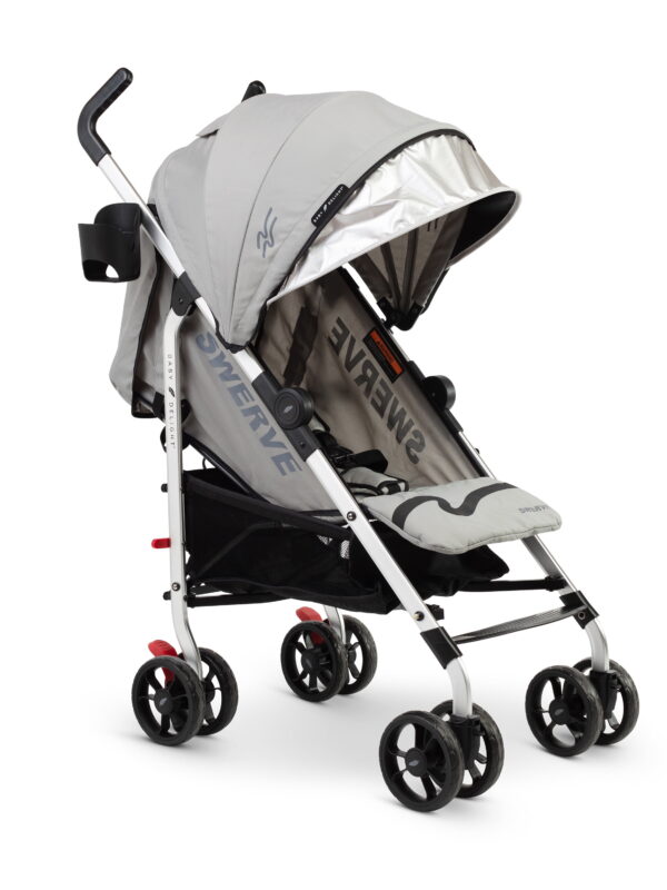 Baby Delight Swerve Baby Stroller, Grey