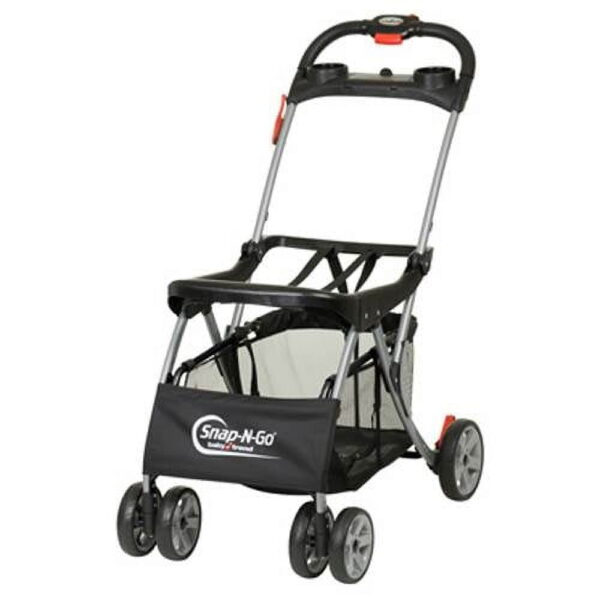 Baby Trend Snap-N-Go Universal Single Car Seat Carrier Stroller, Black