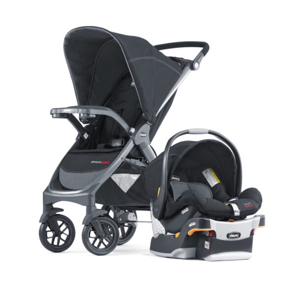 Chicco Bravo Sport Trio Travel System - Iron (Black), New