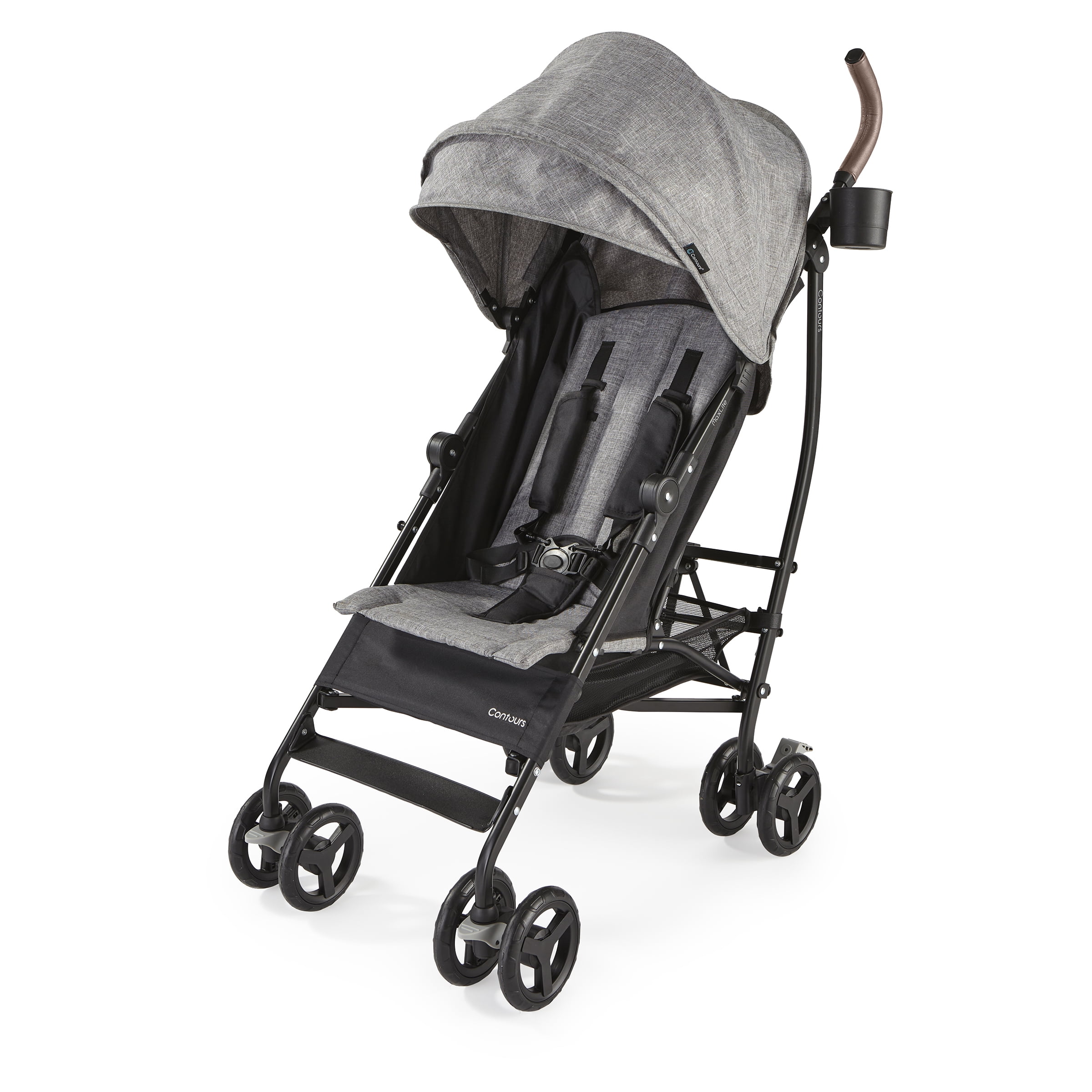 Contours MaxLite Deluxe Lightweight Grey Umbrella Stroller