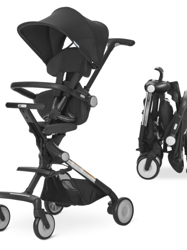 Evolur Velo Rider Stroller, Caviar