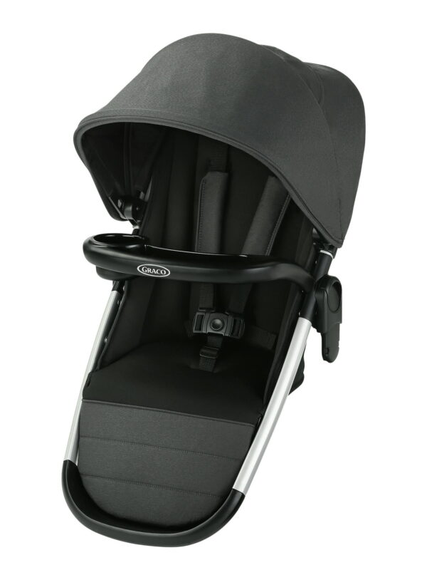 Graco Modes Nest2Grow Stroller Second Seat, Riordan, Black