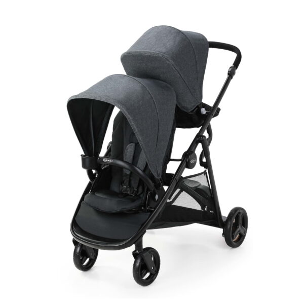 Graco Ready2Grow 2.0 Double Stroller, Black