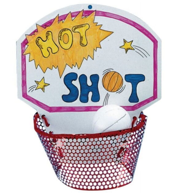 Hot Shot Basketball Craft Kit (Pack of 50)