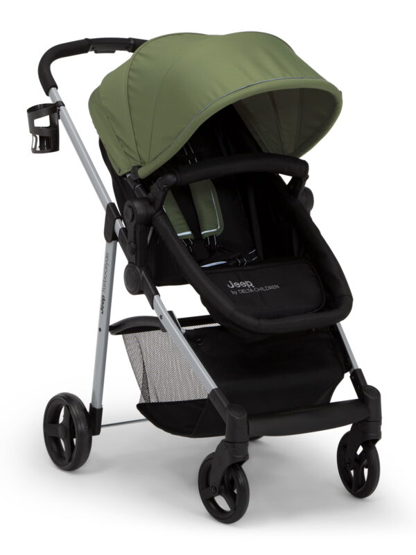 Jeep TurboGlyde 3-in-1 Stroller by Delta Children, Olive Green