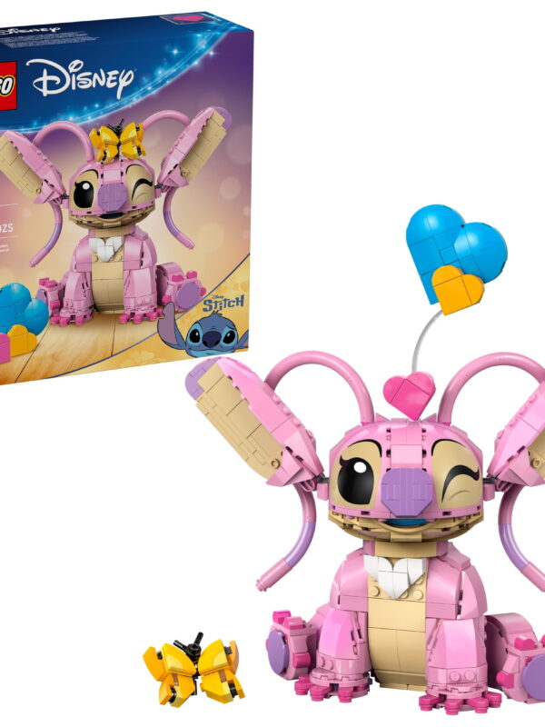 LEGO Disney Angel Lilo & Stitch Kids Toy - Room Decor and Building Set for Girls and Boys, Ages 9+ - Gift for Christmas - 43257