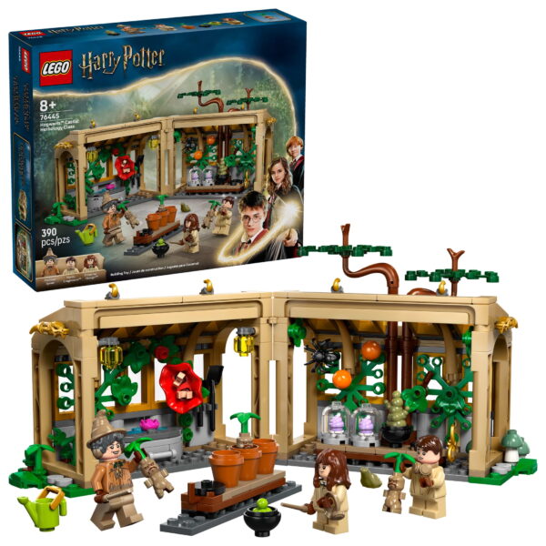 LEGO Harry Potter Hogwarts Castle: Herbology Class Kids Toy - Building and Learning Toy for Pretend Play - Gift for Christmas - Harry Potter Collectible for Boys and Girls, Ages 8+ - 76445