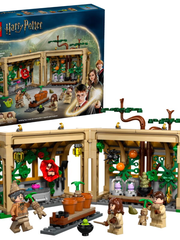 LEGO Harry Potter Hogwarts Castle: Herbology Class Kids Toy - Building and Learning Toy for Pretend Play - Gift for Christmas - Harry Potter Collectible for Boys and Girls, Ages 8+ - 76445