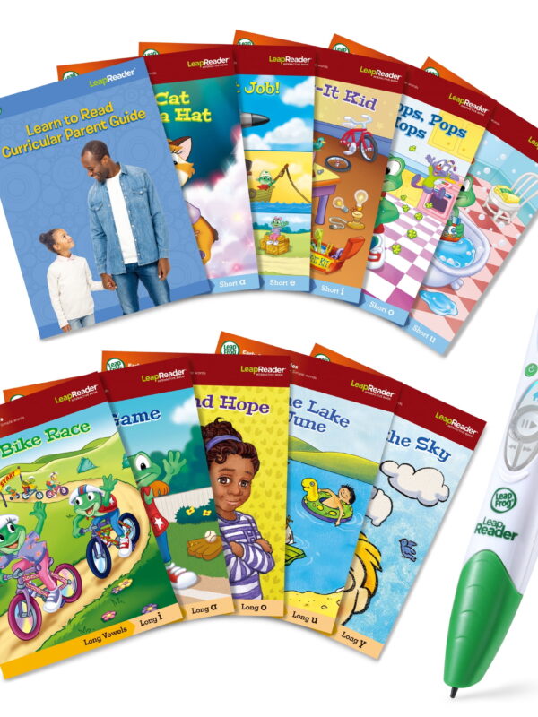LeapFrog LeapReader Learn-to-Read 10-Book Mega Pack Plastic, Paper with Accessories, Baby and Toddler Toys
