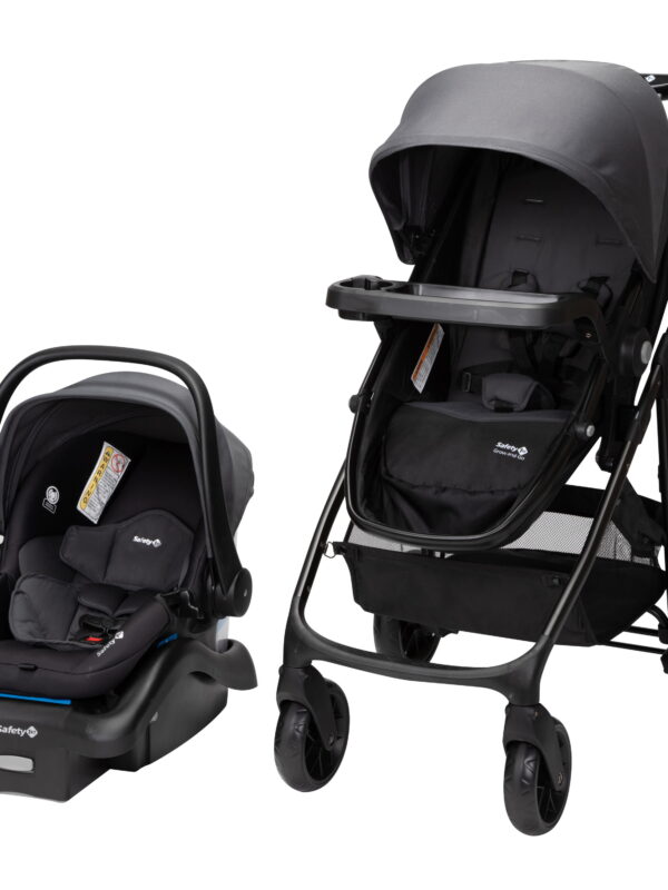 Safety 1st Grow and Go Sprint Modular Travel System Stroller with Rear-Facing Infant Car Seat, Alloy