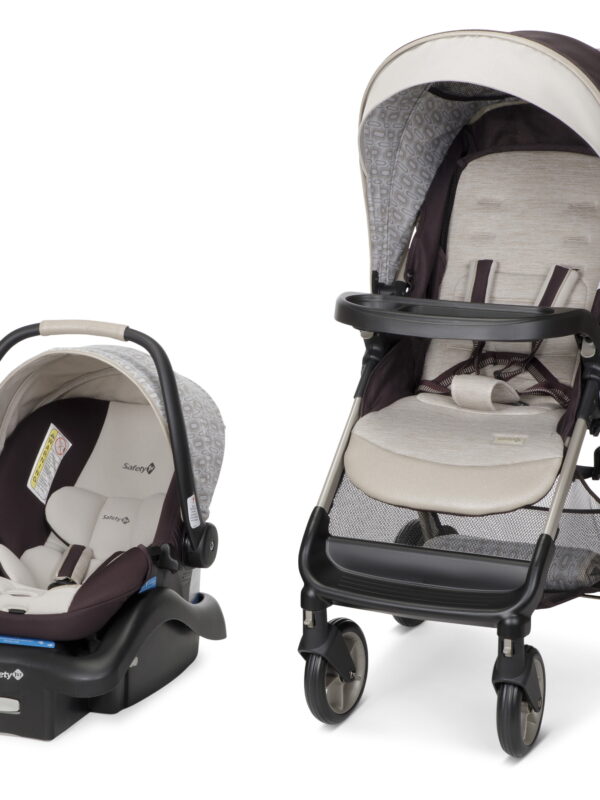 Safety 1st Smooth Ride QCM Travel System, Dunes Edge, Infant & Toddler, Unisex