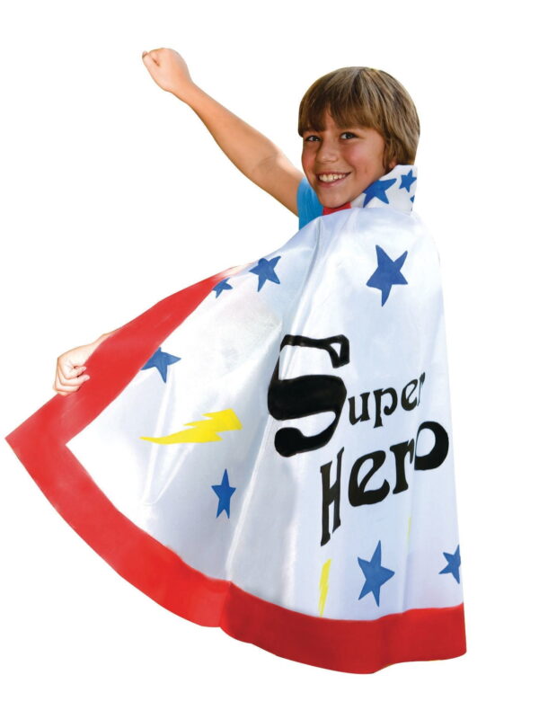 Superhero Capes Craft Kit, Large Capes 30"L (Pack of 12) (Pack of 12)