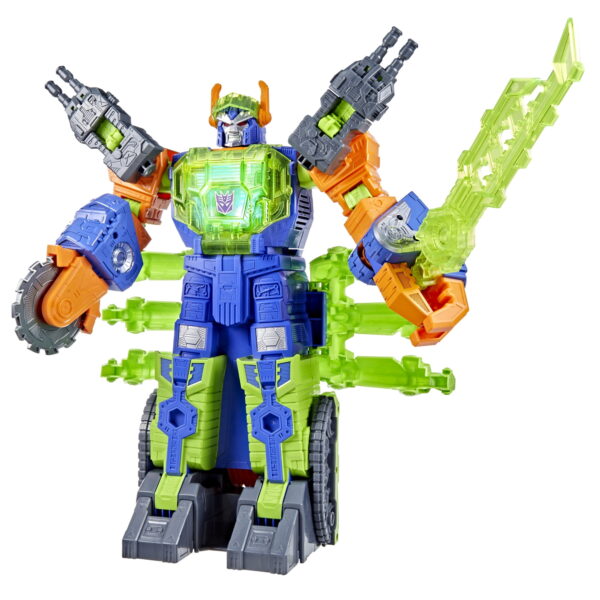 Transformers Toys CYBERWORLD Scorponok Strike Battle Converting Action Figure Playset, Stocking Stuffers for Kids 6 and Up