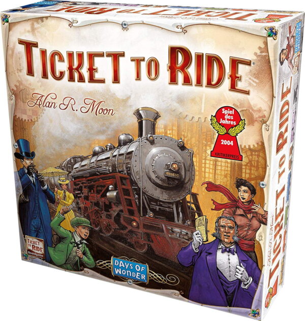 Ticket to Ride Strategy Board Game for Ages 8 and up, from Asmodee