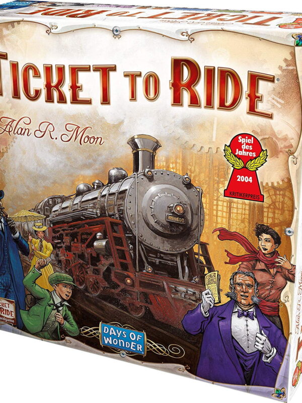 Ticket to Ride Strategy Board Game for Ages 8 and up, from Asmodee