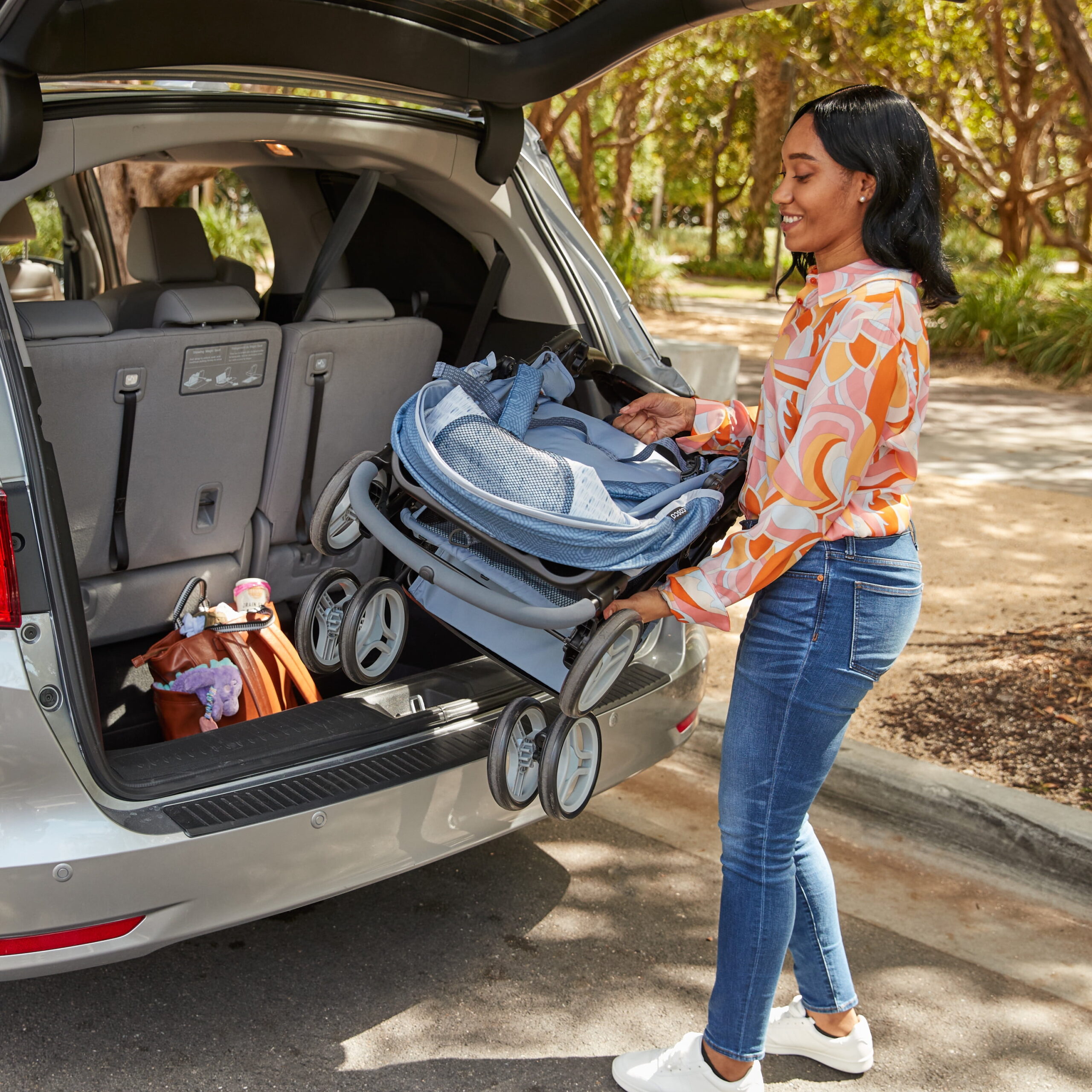 Cosco Kids Lift & Stroll DX Travel System, Free Spirit Purple - Image 2