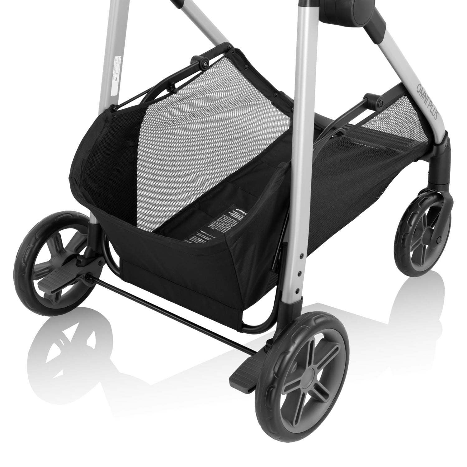 Evenflo Omni Plus Modular Travel System with LiteMax Rear-Facing Infant Car Seat (Shasta Pink) - Image 7