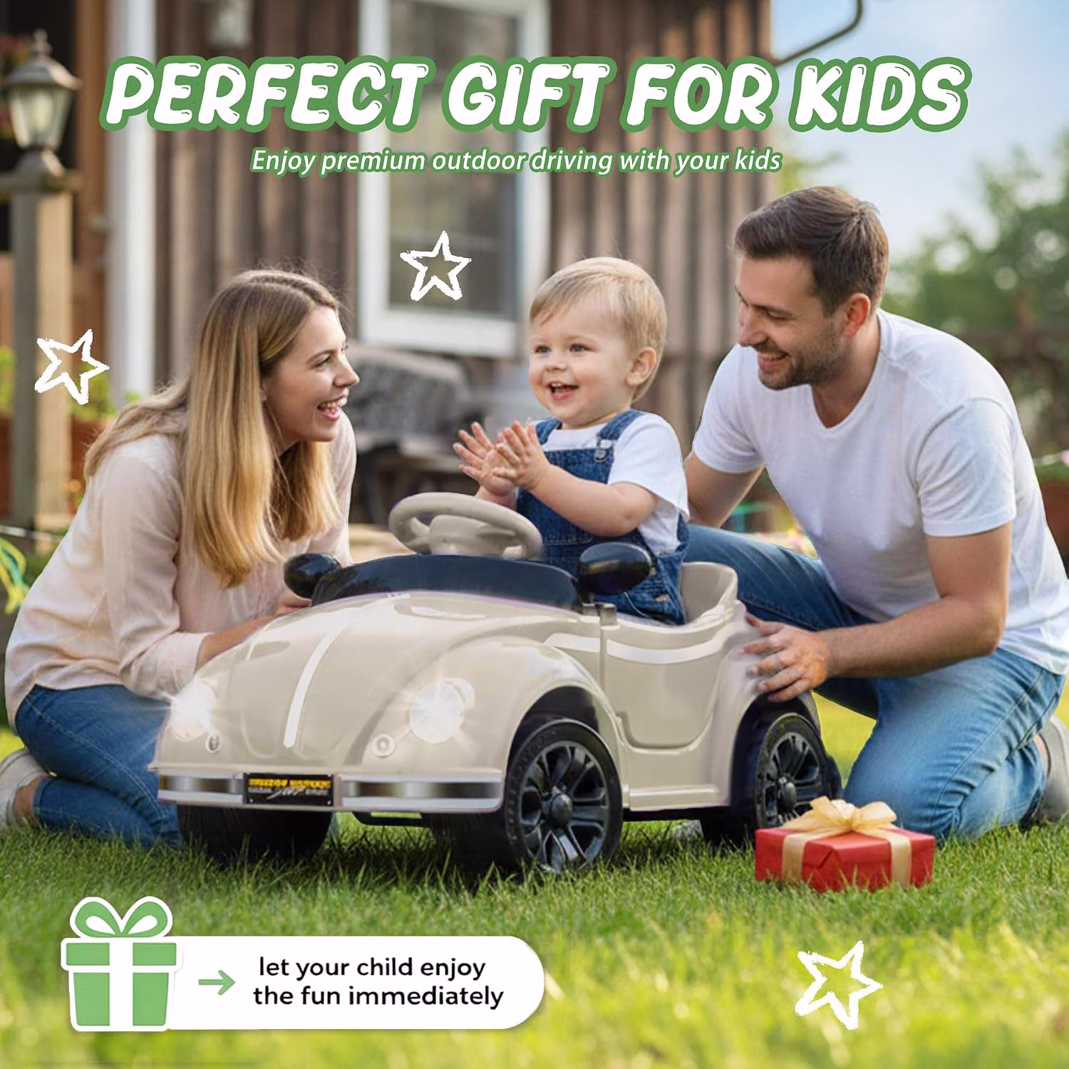 12V Toddler Ride On Toys for Ages 1-3, Pink - Image 3