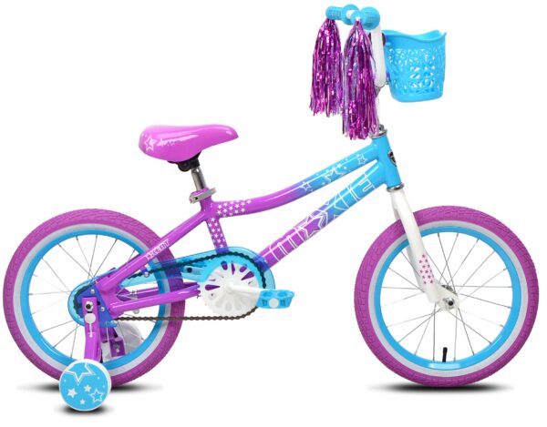 16" Kent Moxie Kids Bicycle, Blue/Purple