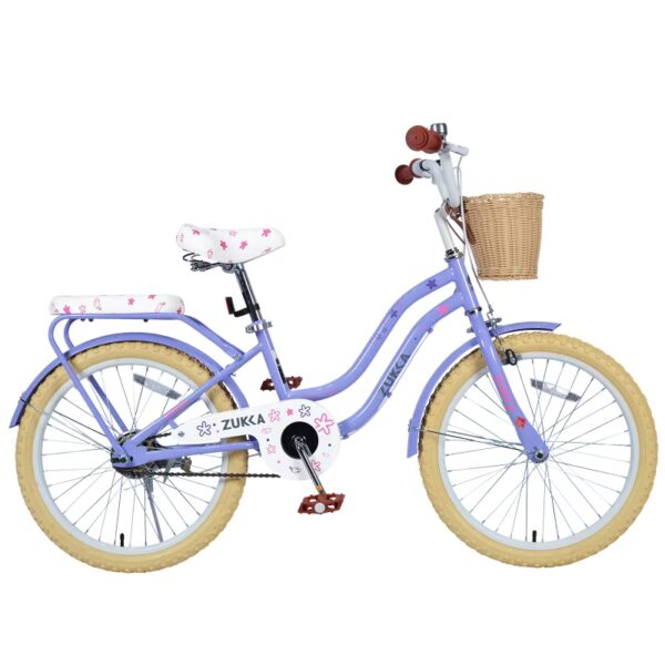 20 Inch Girls Bike for Ages 7-10, Multiple Colors, Cute Basket, No Training Wheels, Kids Bicycle with Durable Carton Steel Frame, Youth Bike for Girls