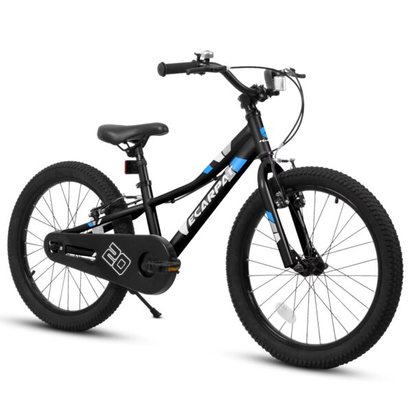 20 inch Kids Bike for Girls & Boys 4-8 Years | Ergonomic Frame, Dual Brakes & Training Wheels | 85% Pre-Assembled with Easy Setup
