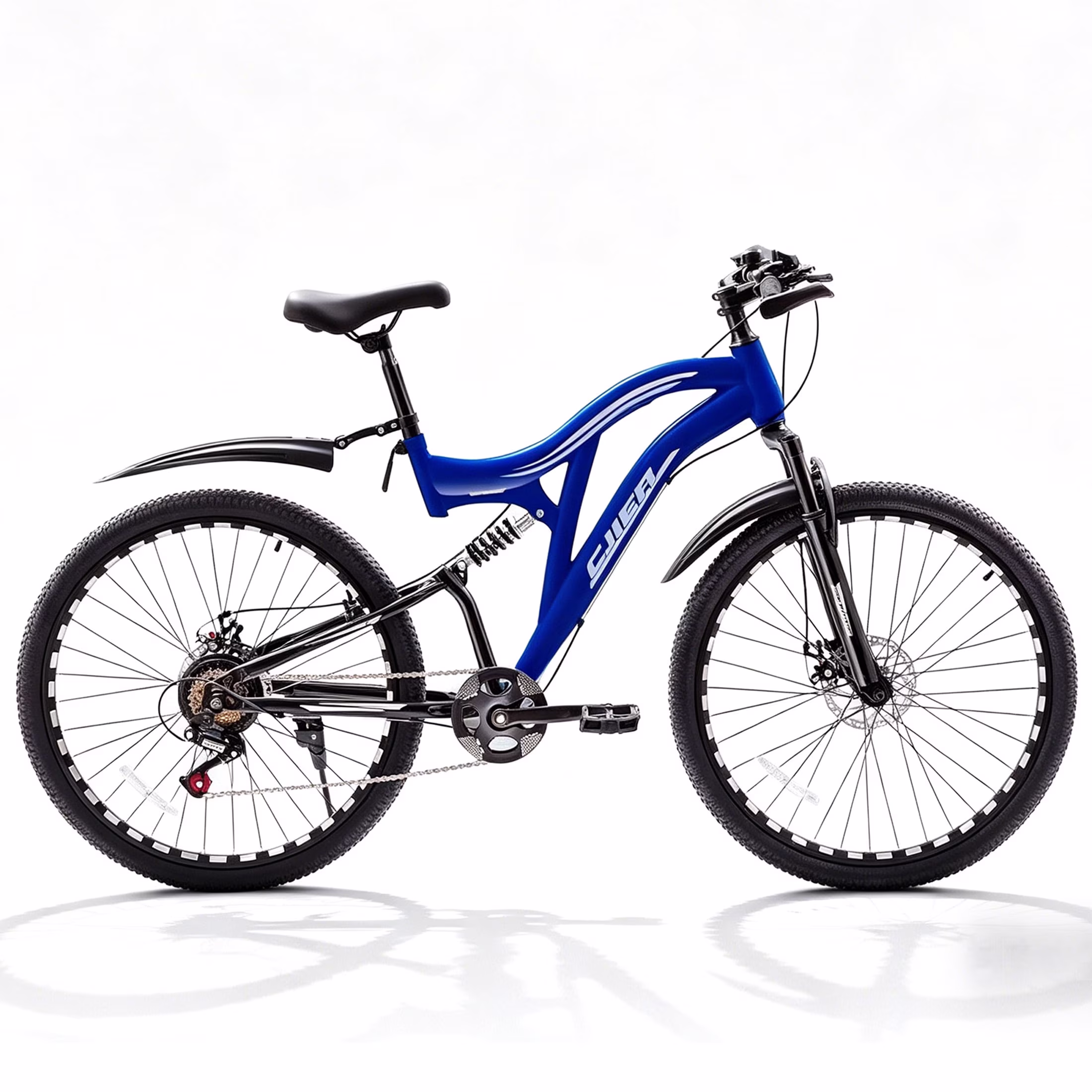 20 Inch Kids Mountain Bike for Girl, Lukstr Kids Bike, Girls MTB Bicycle with Full Suspension, Dual Disc Brake, 7-Speed, High-Carbon Steel Frame