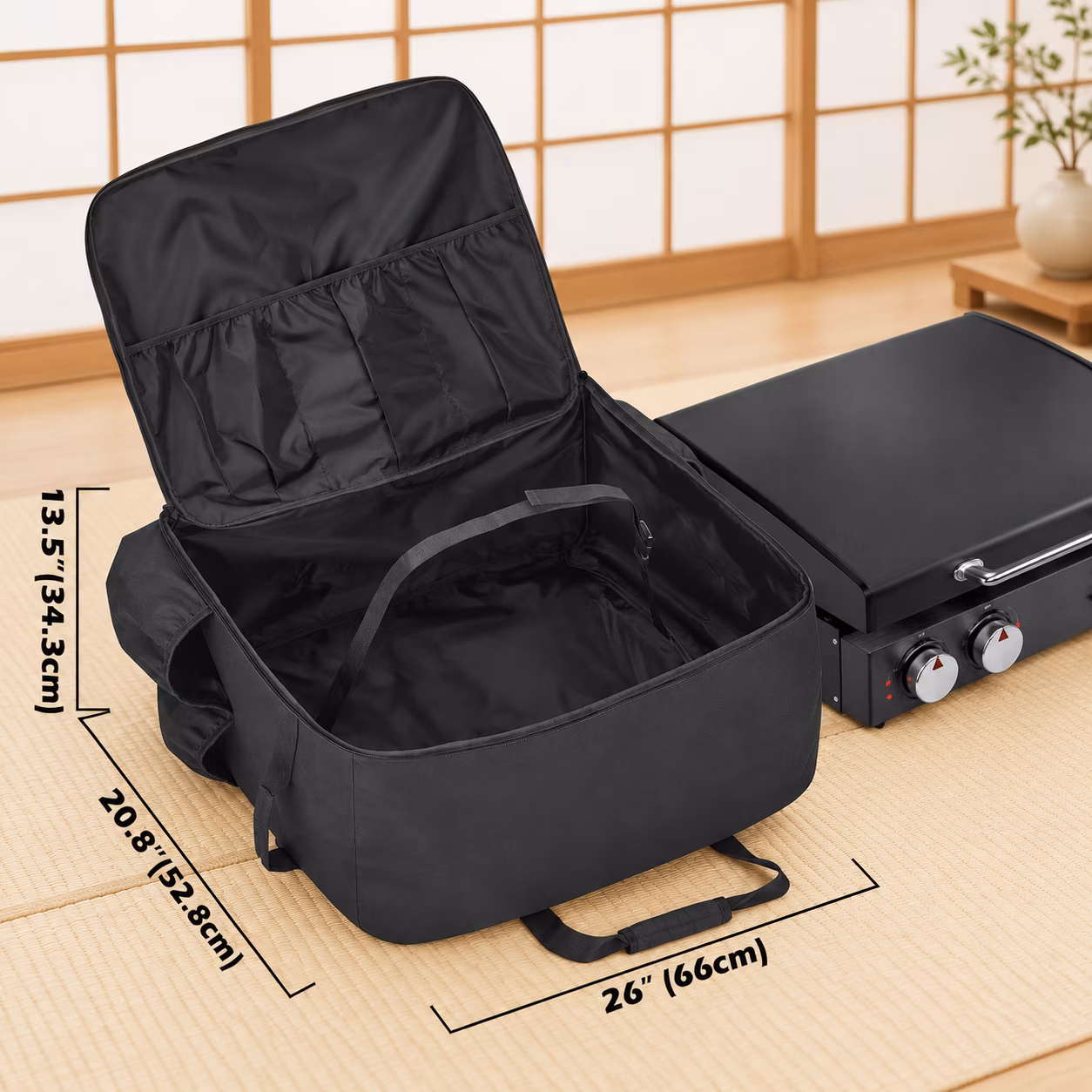 22 Inch Tabletop Griddle Carry Bag Compatible With Blackstone Griddle - Image 2