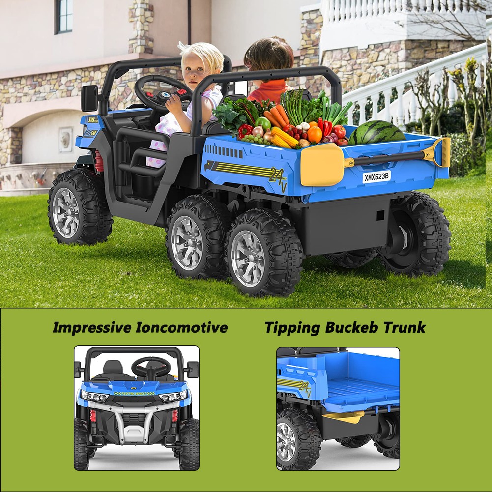24V Electric Kids Ride on Car with 24v 7AH Battery & 4×75w Motors, Adjustable Seatbelt, Remote Control, LED Lights, Music Player - Image 5
