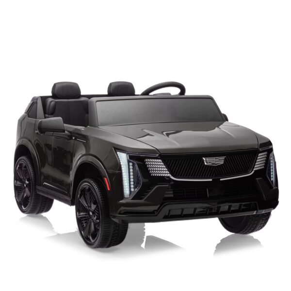 24V Licensed luxury car 2-Seater Electric Ride-On Car for Kids – Battery Powered – Parental Remote Control – 4-Wheel Suspension – Smooth Start – LED Lights – MP3 Music – Gift for Boys & Girls –Black