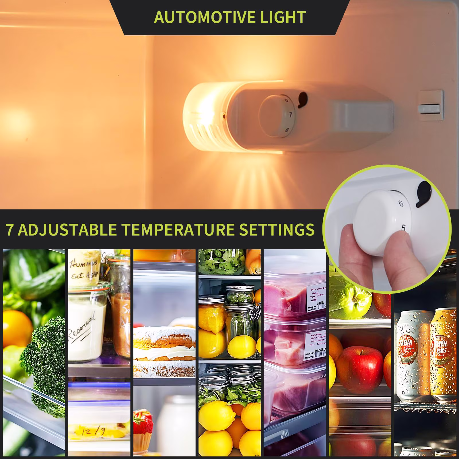 3.2 Cu. Ft. Compact Refrigerator | Single Door Mini Fridge with Energy-Efficient & Quiet Operation | for Dorm, Office, Bedroom, Kitchen, Bar Use with Adjustable Shelves - Image 4