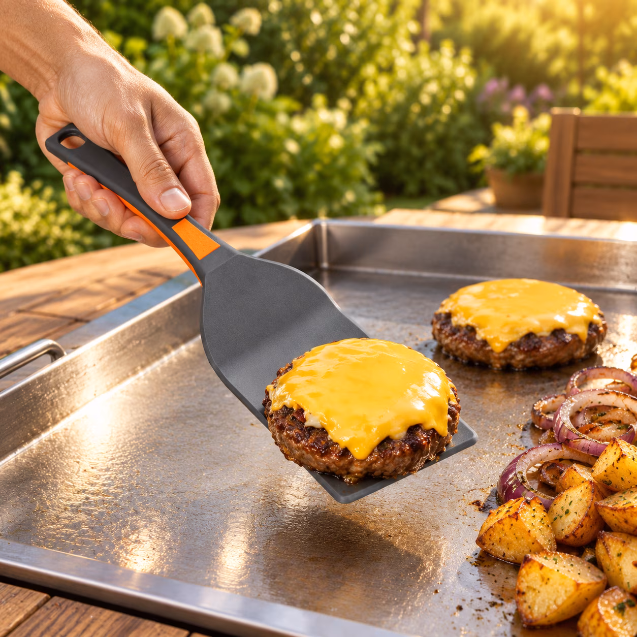 4-Piece Non-Stick Nylon Griddle Accessory Set for Blackstone - Image 2