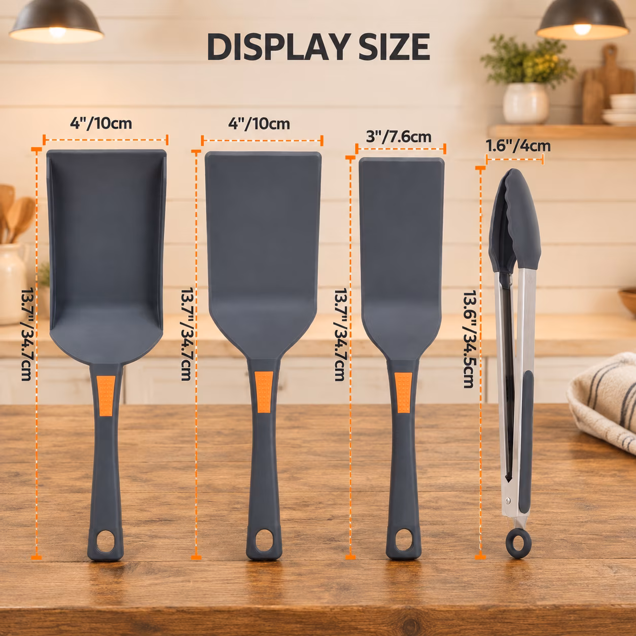 4-Piece Non-Stick Nylon Griddle Accessory Set for Blackstone - Image 5