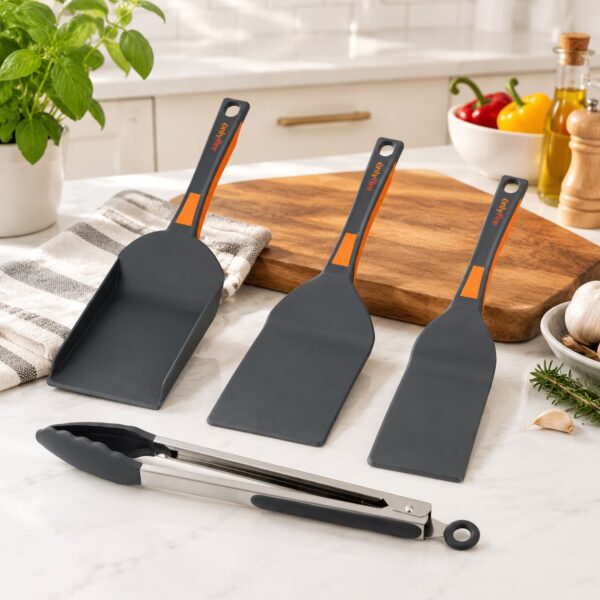 4-Piece Non-Stick Nylon Griddle Accessory Set for Blackstone Griddles