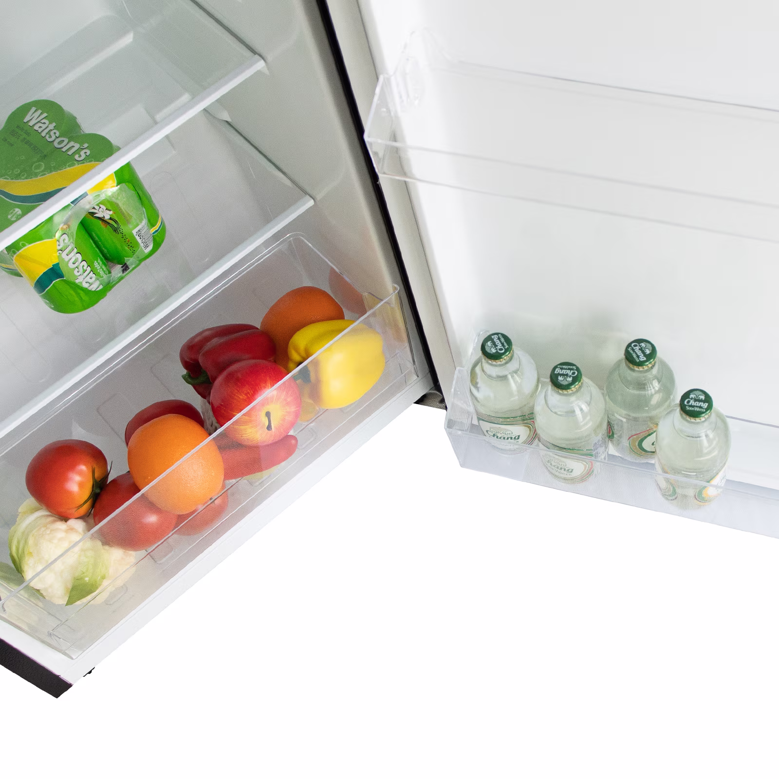 7.4 Cu.Ft. Refrigerator with Freezer, 2 Door Top Freezer Apartment Size Fridge - Image 2