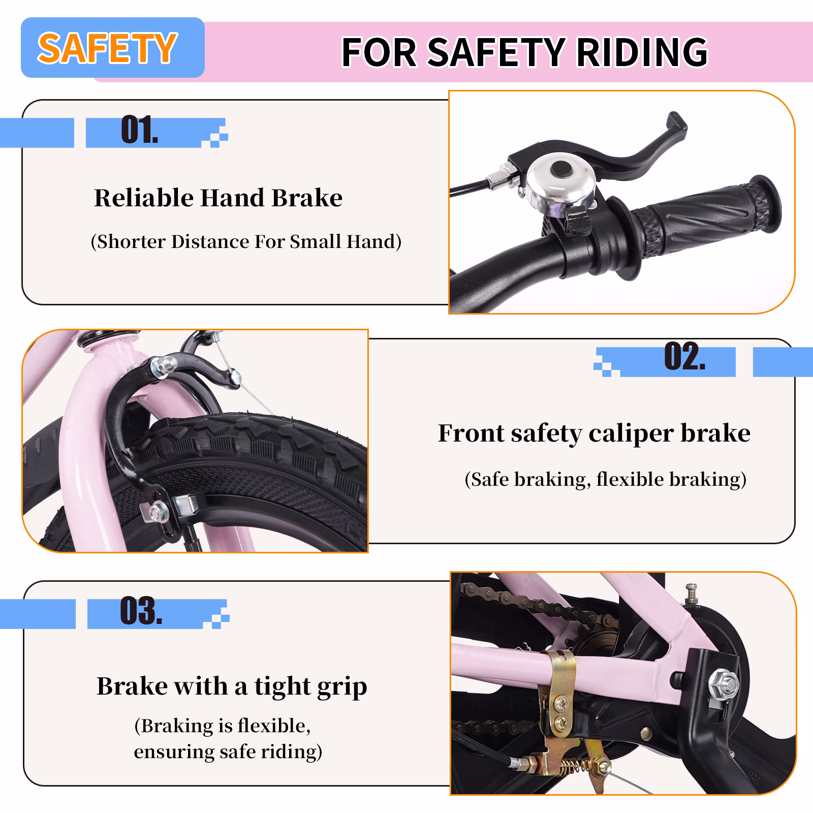 Kids Bike 18 Inch, Toddler Bike High Carbon Steel Frame, Magnesium Alloy Wheels, Training Wheels with Night Glow, Adjustable Seat, Water Bottle, Girls & Boys Bicycle Ages 3 - Image 2