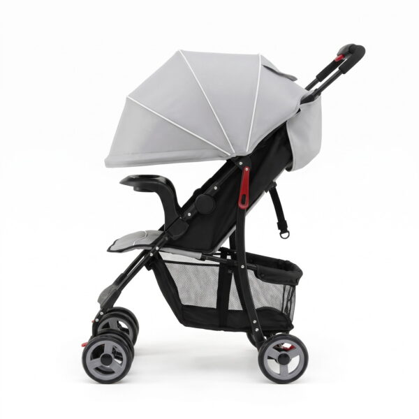 Airfind Toddler Travel Stroller for Airplane with Canopy and Adjustable Backrest, Steel 300D Oxford PP EVA Frame, for 6-36 months, 35" Footprint