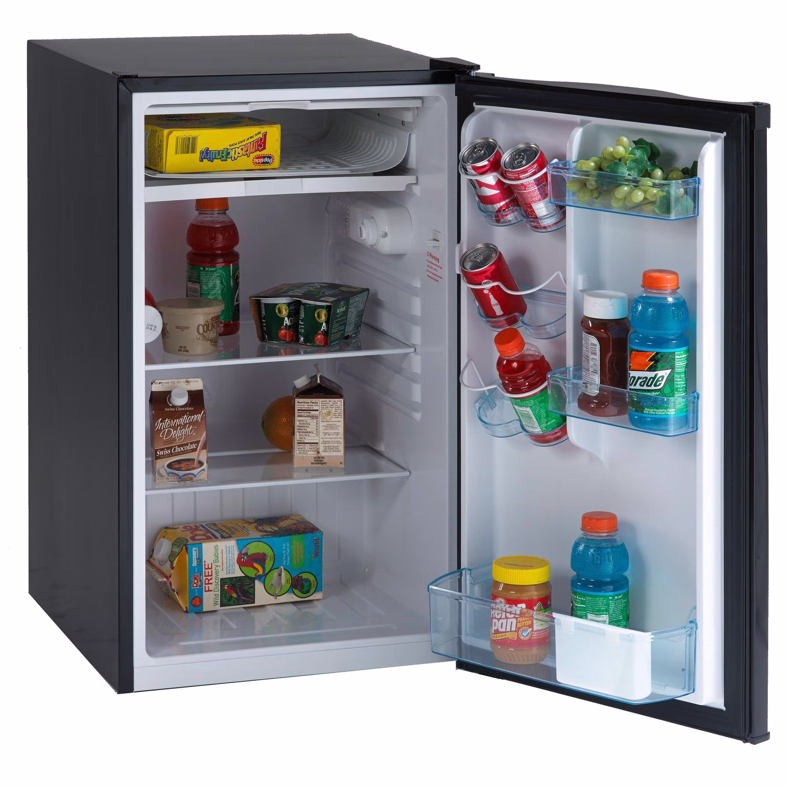 Avanti 4.4 cu. ft. Compact Refrigerator, Mini-Fridge, in Black (RM4416B) - Image 2