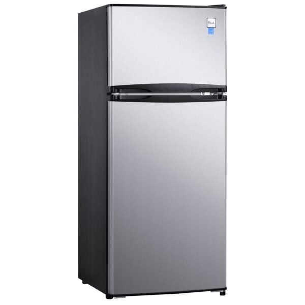 Avanti RA45B3S 4.5 Cu. Ft. Stainless Top Freezer Compact Refrigerator