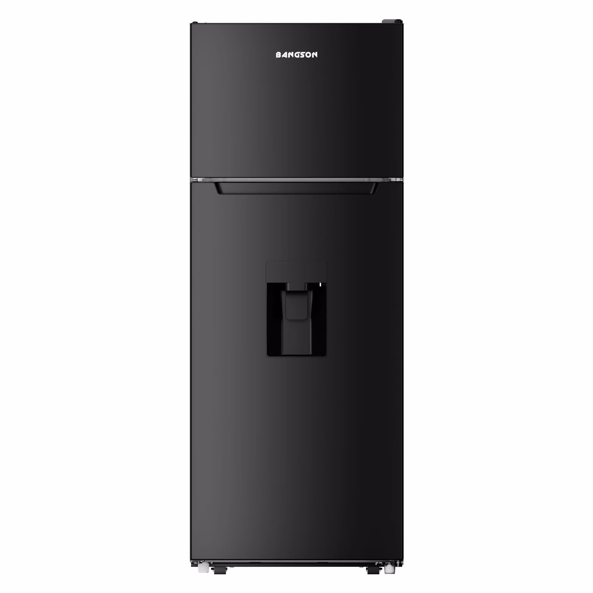 BANGSON 7.3 Cu.ft Refrigerator with Water Dispenser & Freezer, Compact Apartment Fridge with Adjustable Thermostat for Office, Kitchen, Home,Black