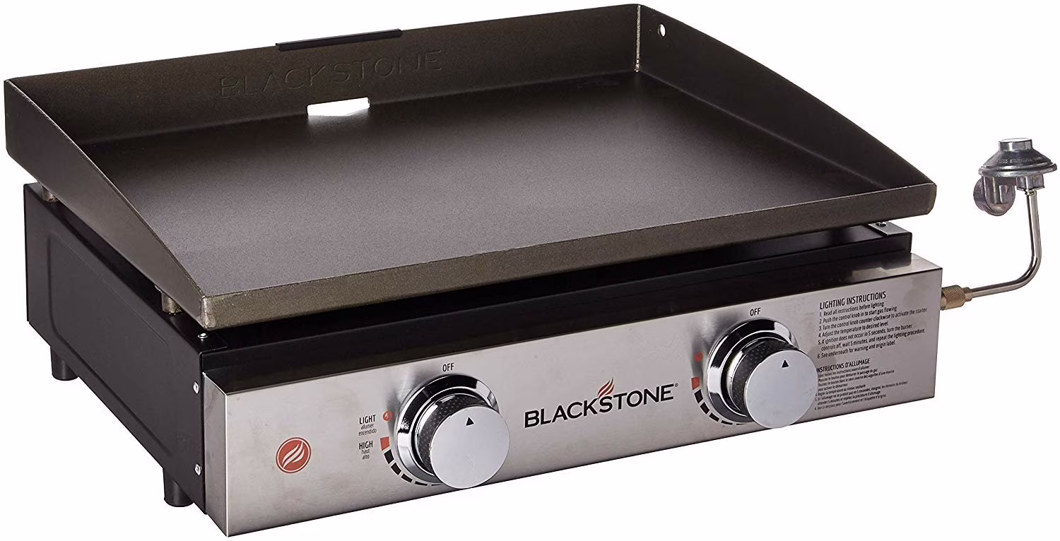 Blackstone 1666 22" Tabletop Griddle Outdoor Grill, 22 inch, Black