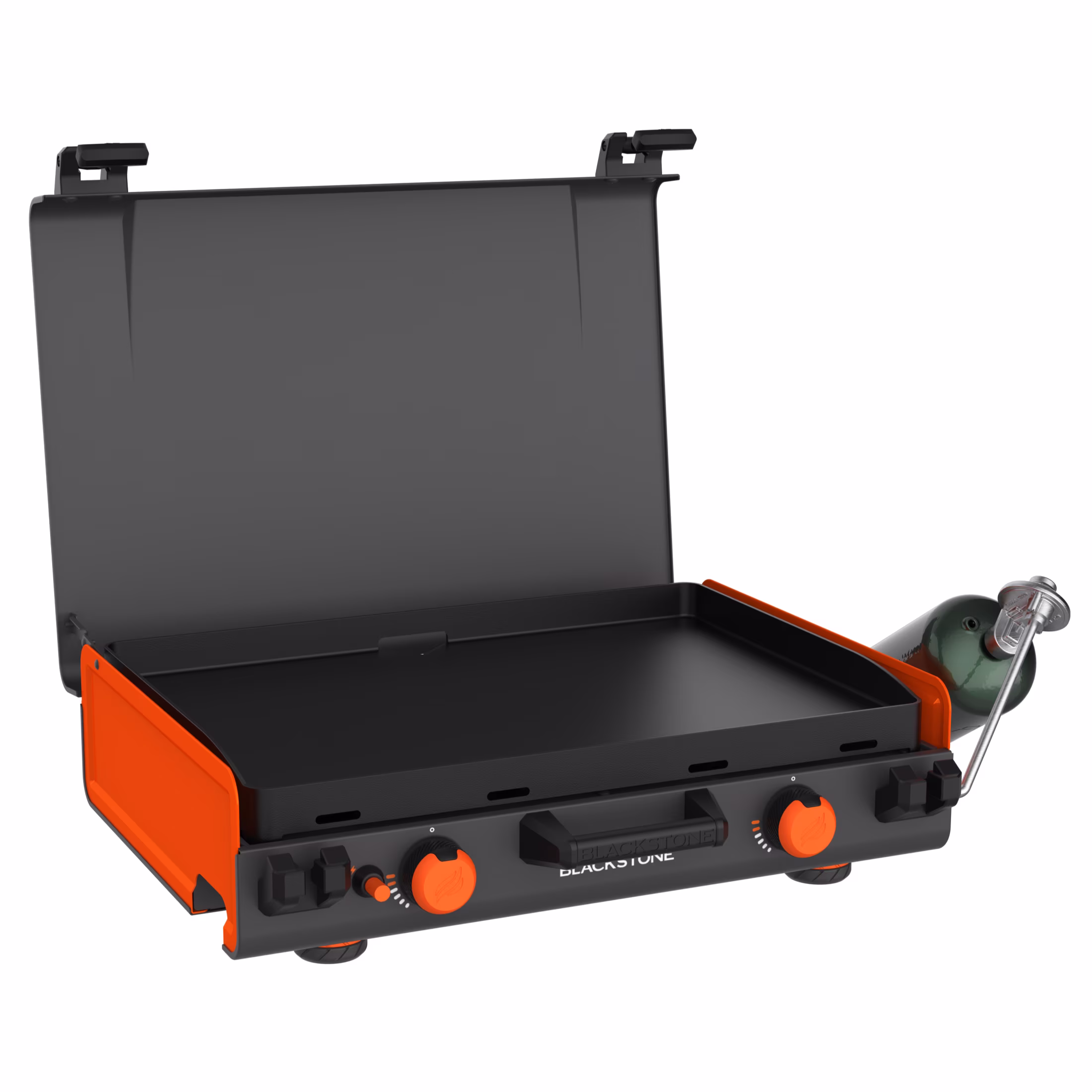 Blackstone Adventure Ready 20"x14" 2-Burner Propane Camping Griddle with Latching Hood and Handle