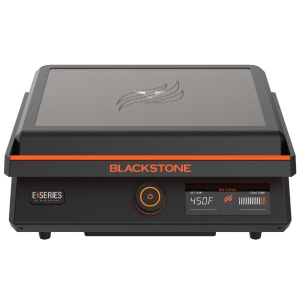 Blackstone E-Series Griddle, 17 Inch Single-Burner Electric Flat Top Grill with Hood, Black