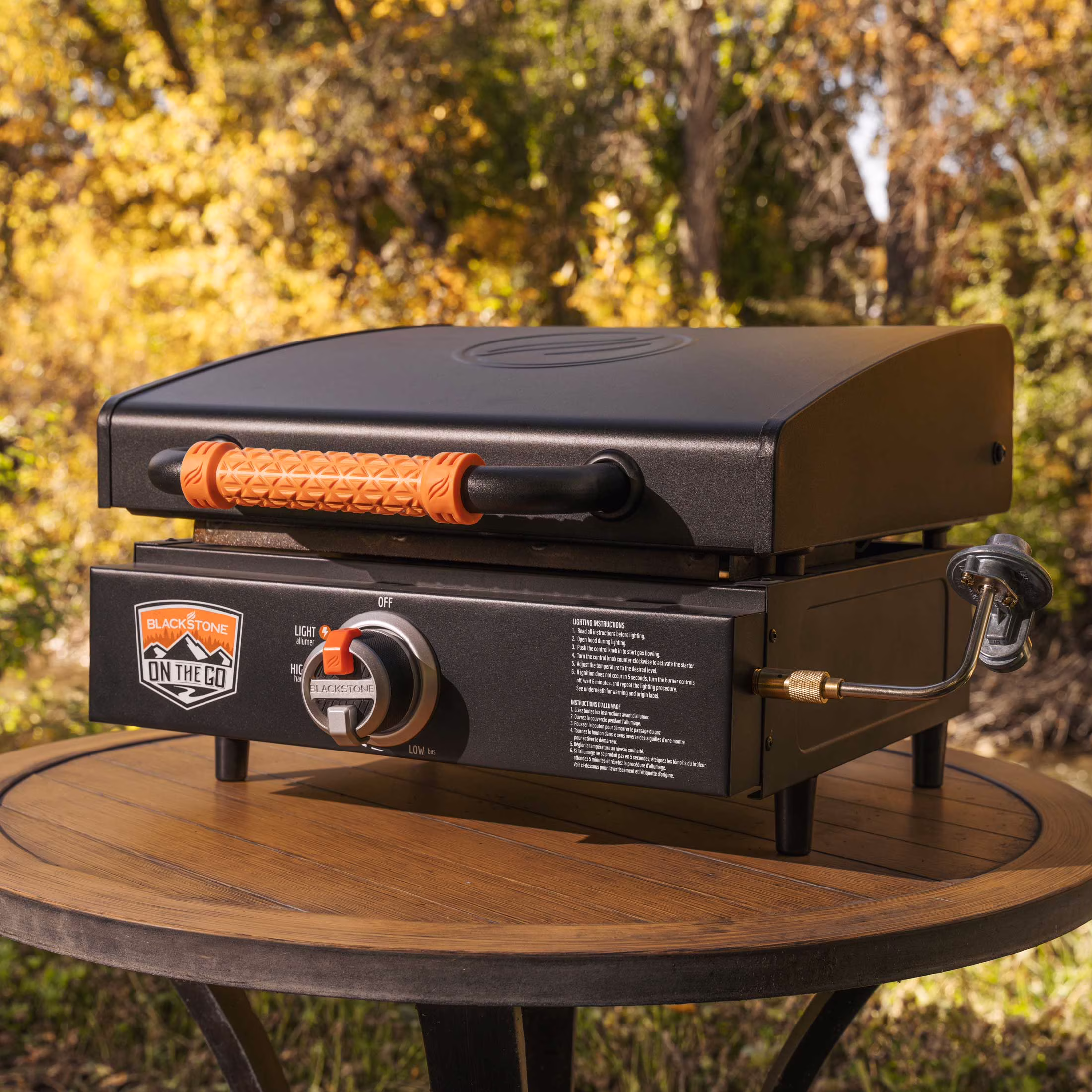 Blackstone On The Go 17" Tabletop Griddle with Hood - Image 5