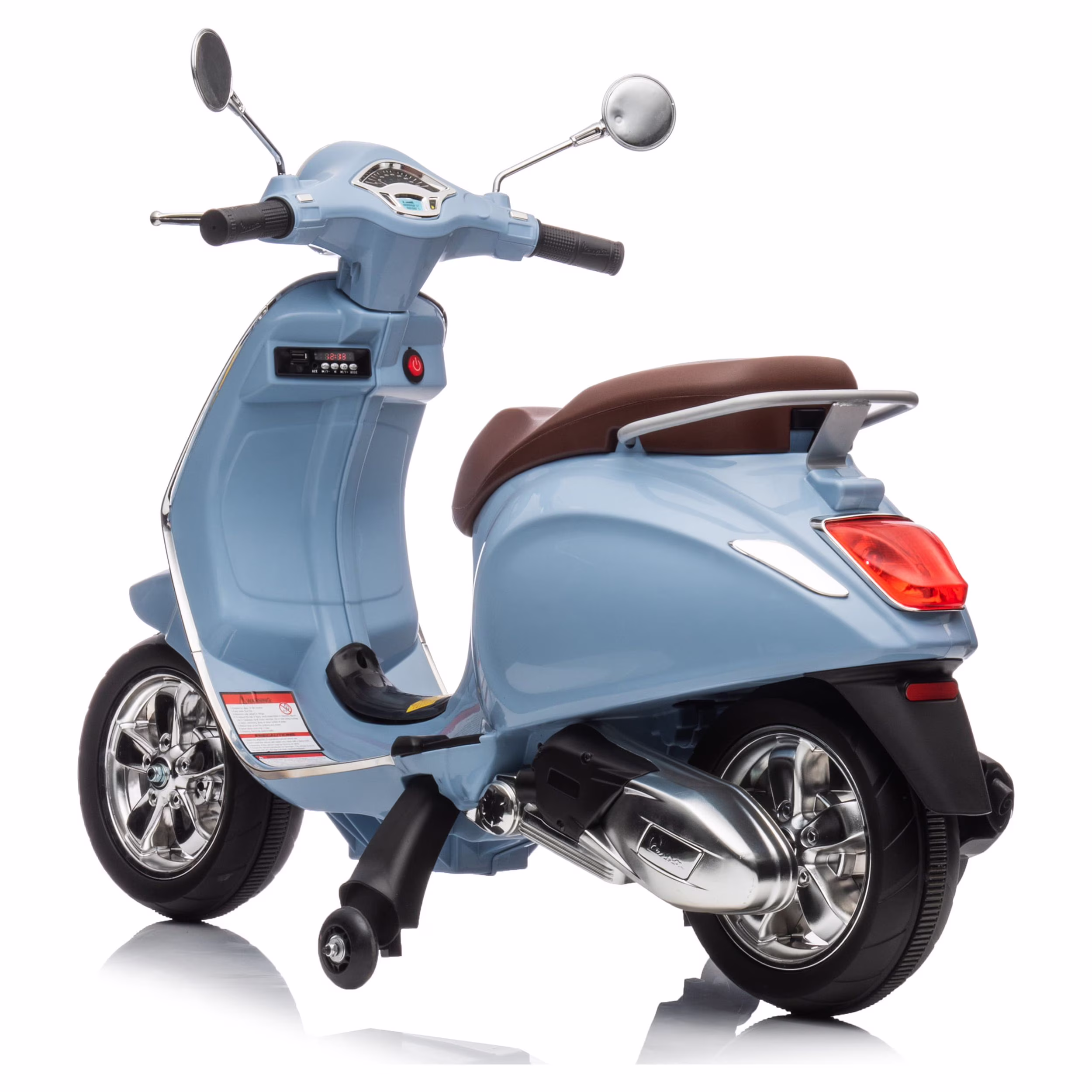 Blazin Wheels 12V Vespa GTS Super Sport Ride-On Scooter - Image 2