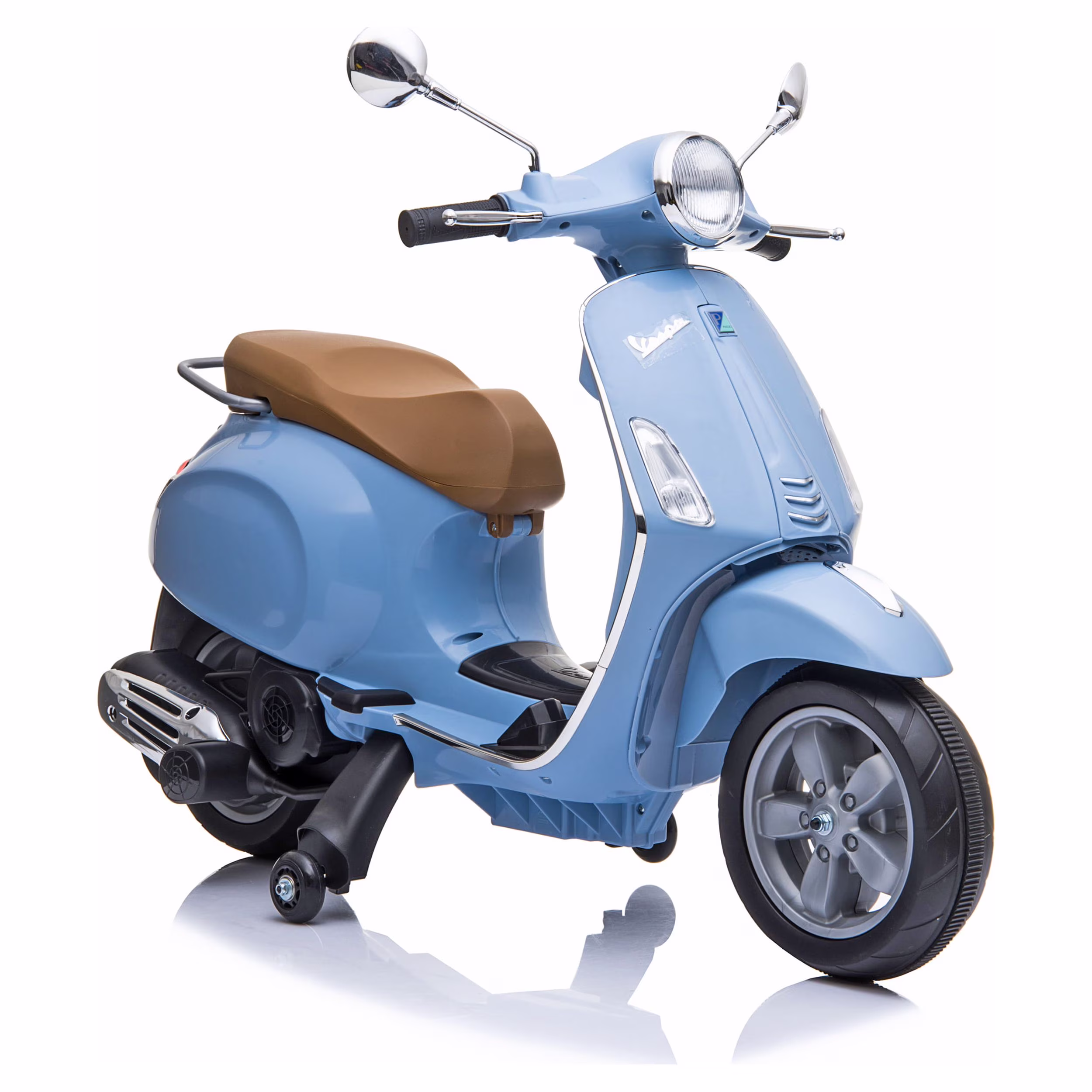 Blazin Wheels 12V Vespa GTS Super Sport Ride-On Scooter - Image 4