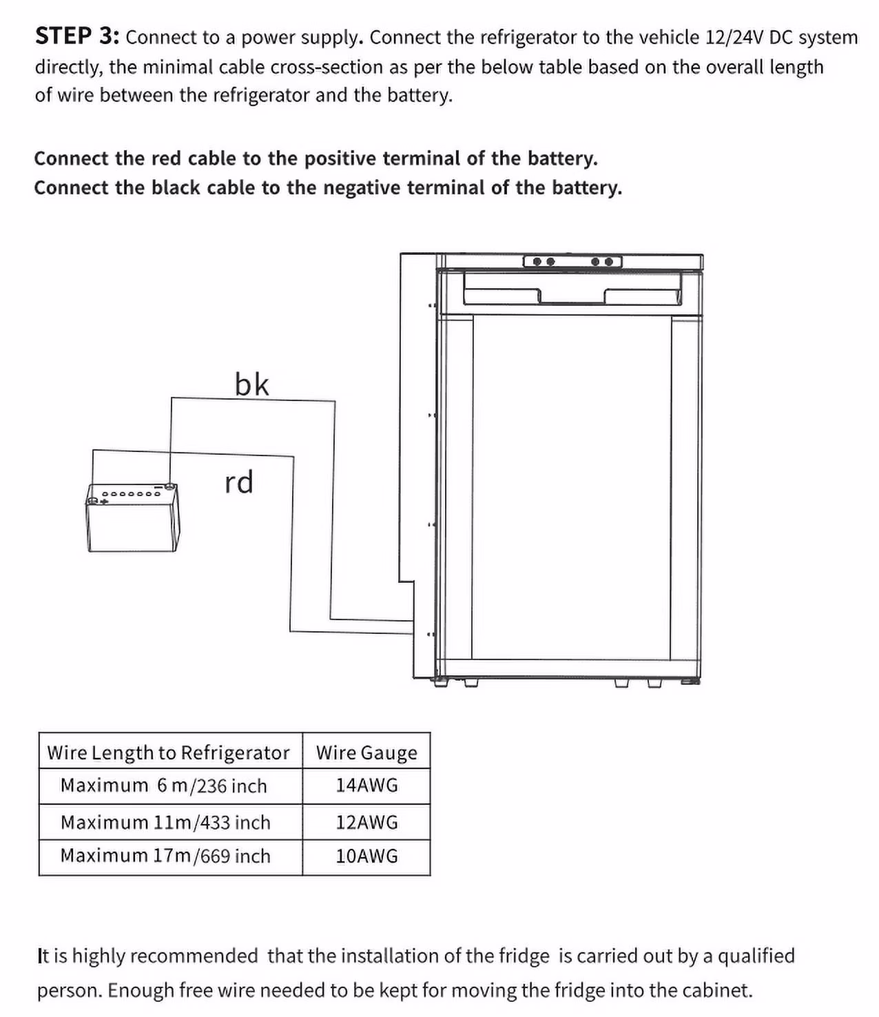 BODEGA 12 Volt Car Refrigerator, 24V DC Portable Car Fridge RV Freezer for Outdoor,Camping, RV and Travel - Image 3