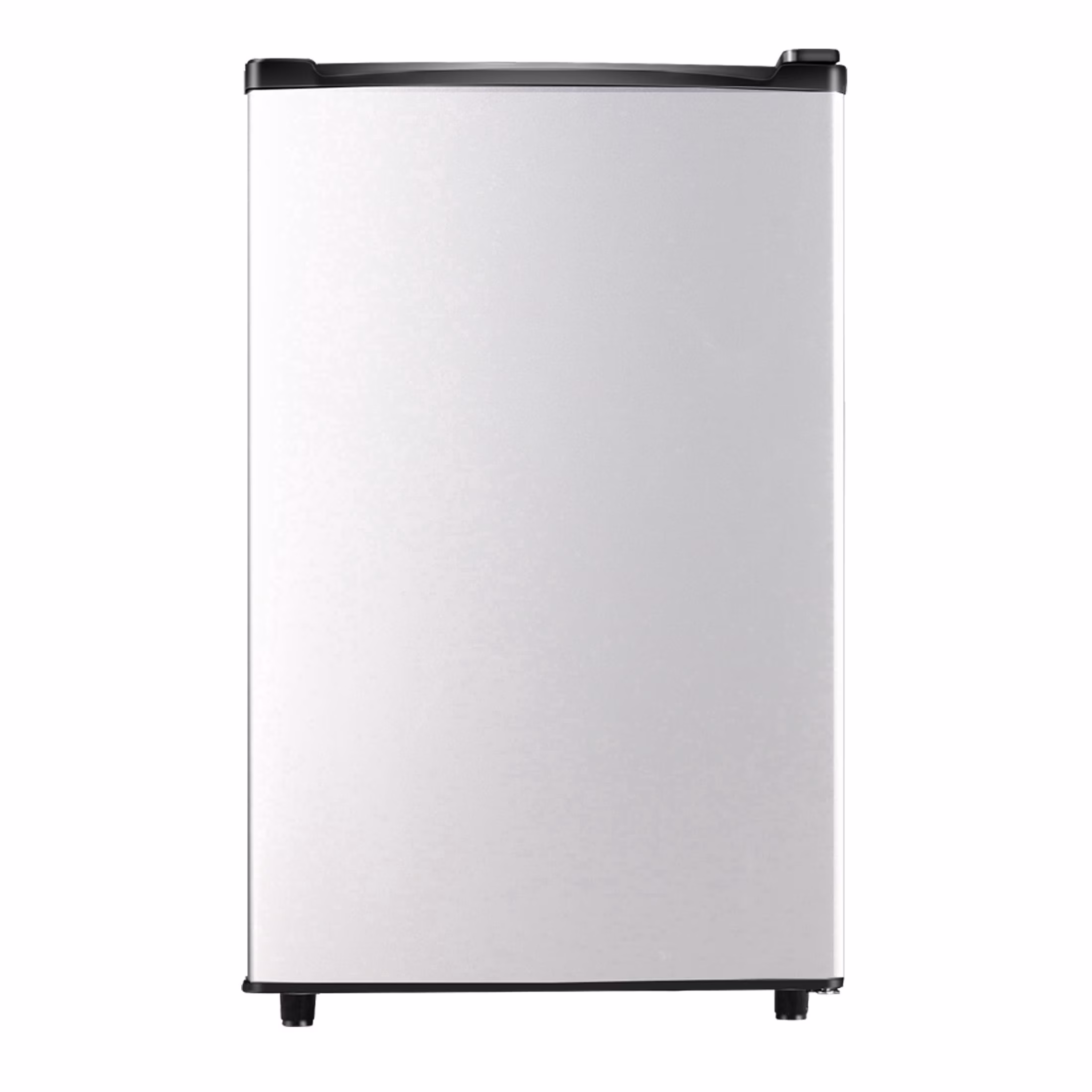 CALLIEVER 3.2 Cu ft One Door Mini Fridge,Silvery,New